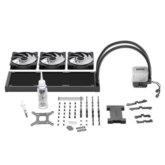 Refrigeration Liquide be quiet! LIGHT LOOP ARGB 360mm 3 Ventilateurs Noir