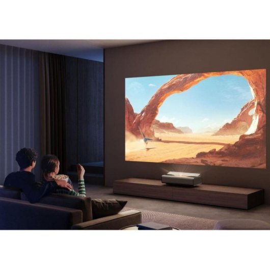 XGIMI Elfin Flip Proiettore 1080P – Netflix Incluso, 400 ISO Lumen, Auto Correzione E Messa A Fuoco, Supporto Regolabile