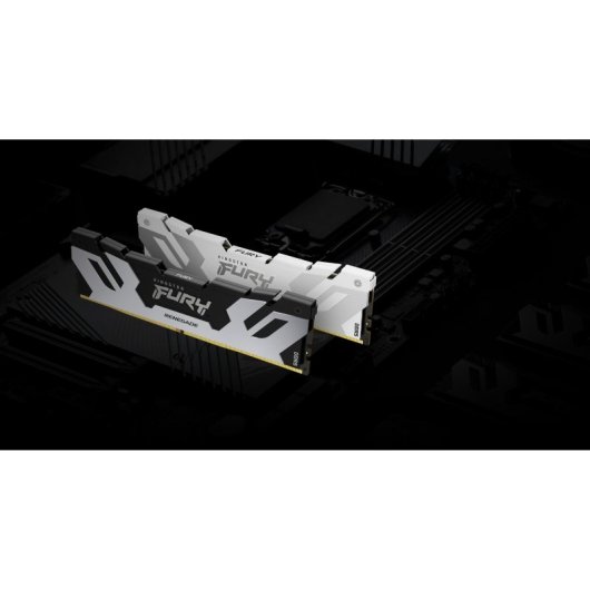 Kingston Ddr5 96gb 6000mt/s Cl32 Dimm (kit da 2) Fury Renegade Silver Xmp