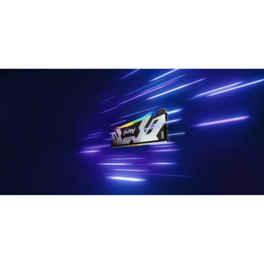 Kingston FURY Renegade RGB DDR5 6000MHz 96GB 2x48GB CL32 Plata Intel XMP