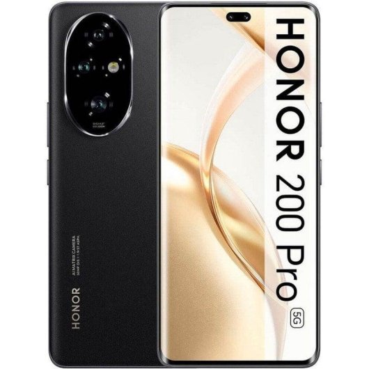 HONOR 200 Pro 5G 12GB 512GB Negro 6.78" cámara triple