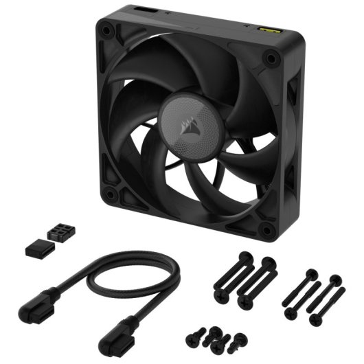 Corsair iCUE LINK RX120 MAX Thick Ventilador Suplementario PWM 120mm Negro