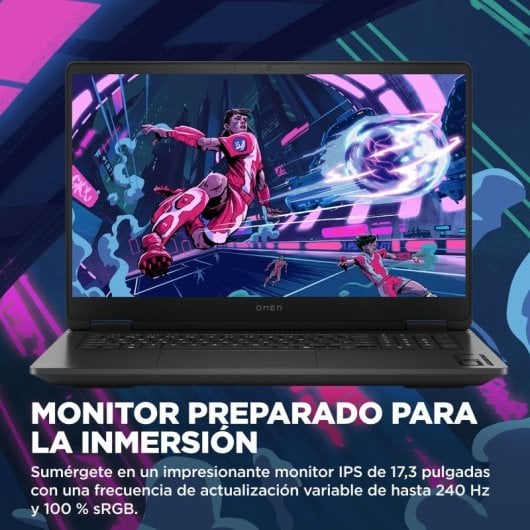 HP OMEN 17-db0009ns AMD Ryzen 7 8845HS/32GB/1TB SSD/RTX 4060/17.3"