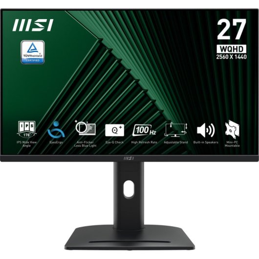 MSI PRO MP275QPG 27" LED IPS QHD 100Hz Adaptive Sync