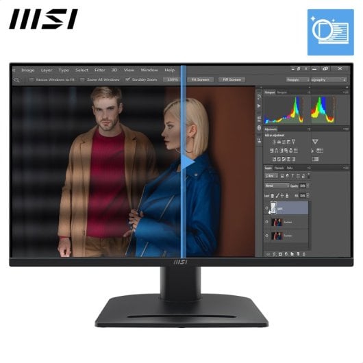 MSI PRO MP275QPG 27" LED IPS QHD 100Hz Adaptive Sync Altavoces Regulable Altura