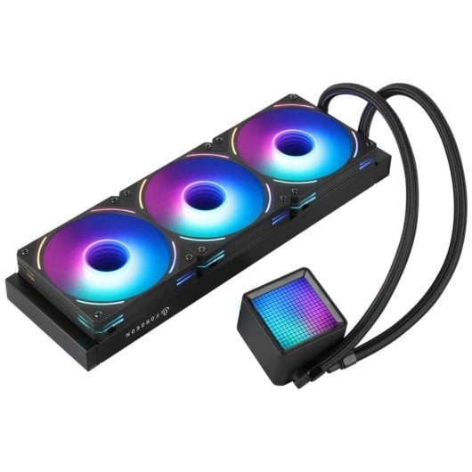 Forgeon Solum Refrigeración Líquida 360 ARGB Kit Liquid Cooler Negra