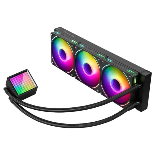Forgeon Solum Refrigeración Líquida 360 ARGB Kit Liquid Cooler Negra