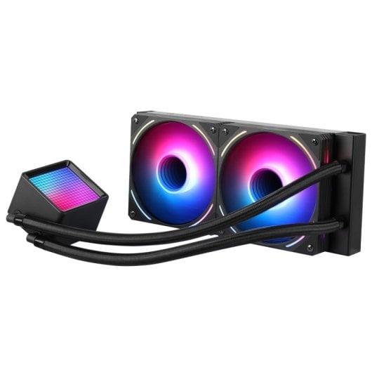 Forgeon Solum Refrigeración Líquida 240 ARGB Kit Liquid Cooler Negro