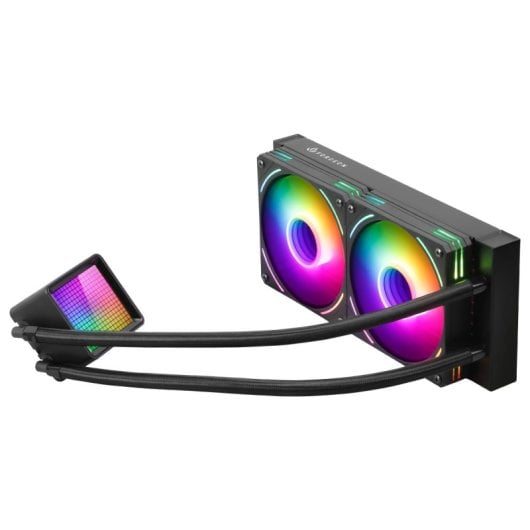 Forgeon Solum Refrigeración Líquida 240 ARGB Kit Liquid Cooler Negro