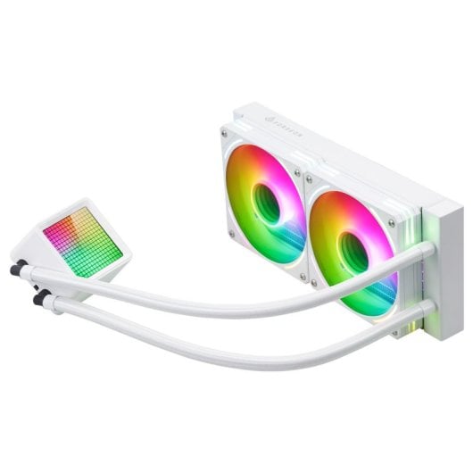 Forgeon Solum Refrigeración Líquida 240 ARGB Kit Liquid Cooler Blanca
