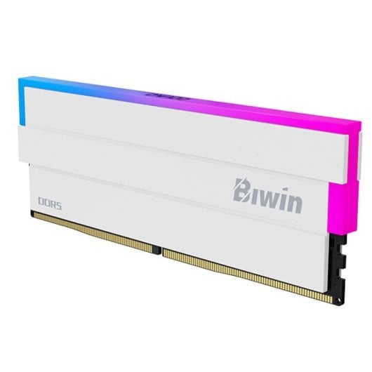 Biwin Black Opal DW100 DDR5 RGB 6000MHz 32GB 2x16GB CL30 Blanca Dual Intel XMP y AMD EXPO Reacondicionado
