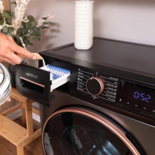 Cecotec Bolero DressCode 10610 Inverter Lavadora Carga Frontal 10Kg A Acero Inoxidable