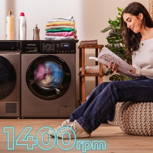 Cecotec Bolero DressCode 7150 Inverter Lavadora Carga Frontal 7Kg A Acero Inoxidable