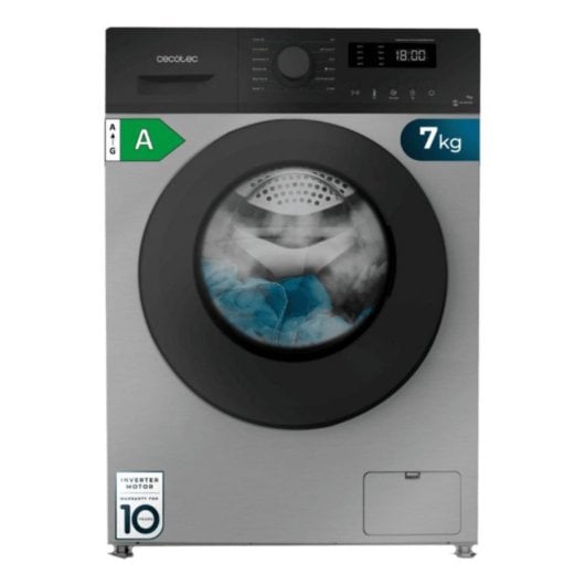 Cecotec Bolero DressCode 7150 Inverter Lavadora Carga Frontal 7Kg A Acero Inoxidable