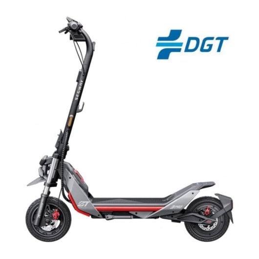 Segway ZT3 Pro E Patinete Eléctrico 650W Gris/Rojo