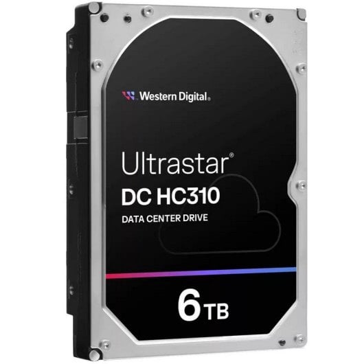 WD Ultrastar DC HC310 3,5 Zoll 6 TB SAS