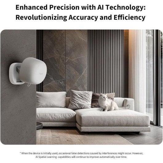 Sensore di Movimento Aqara FP1E Zigbee Interno Rilevamento mmWave AI Matter