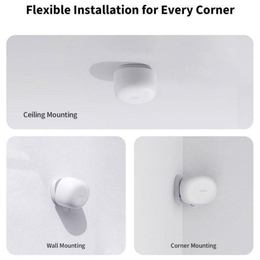 Sensore di Movimento Aqara FP1E Zigbee Interno Rilevamento mmWave AI Matter