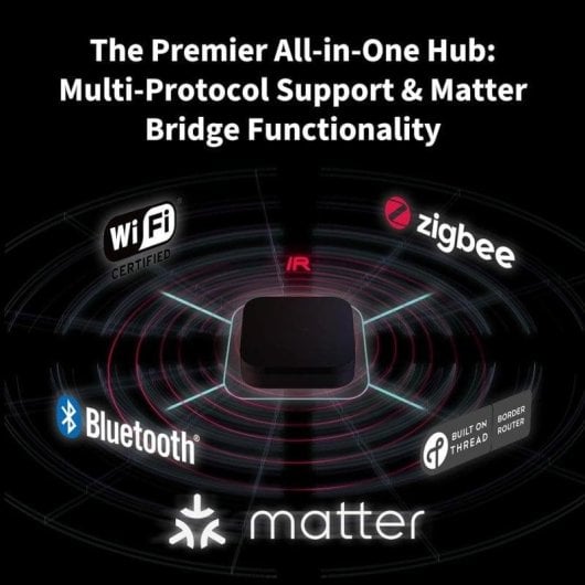 Centrale Domotica Aqara Hub M3 Wifi/Bluetooth/Zigbee/Thread/Matter con Controllo vocale e IR 360°