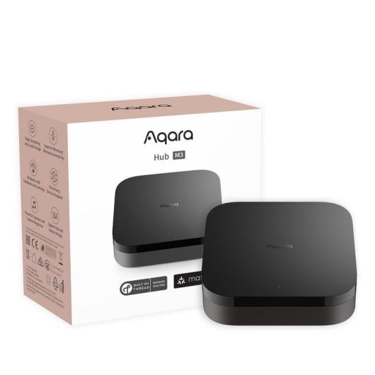 Centrale Domotica Aqara Hub M3 Wifi/Bluetooth/Zigbee/Thread/Matter con Controllo vocale e IR 360°