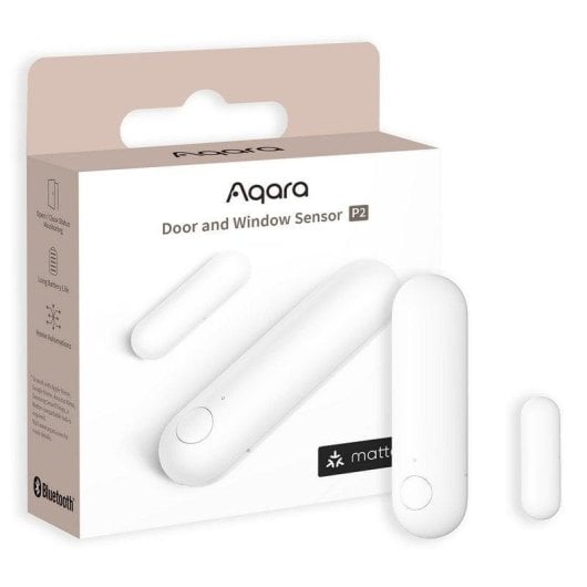 Sensor de Portas e Janelas Aqara P2 Thread Bluetooth Alarme Local OTA