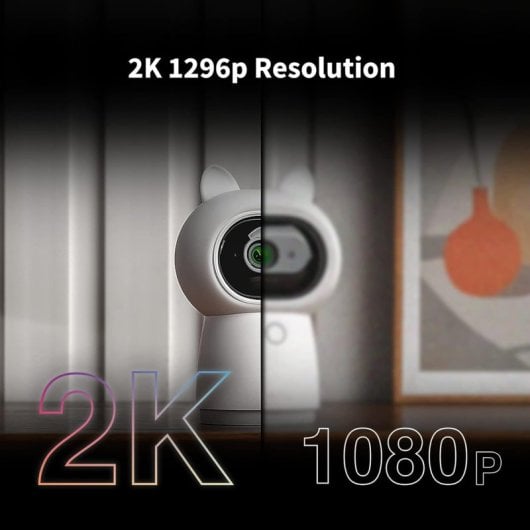 Aqara Camera Hub G3 Câmara de Segurança Inteligente 2K WiFi Zigbee 3.0 Branca