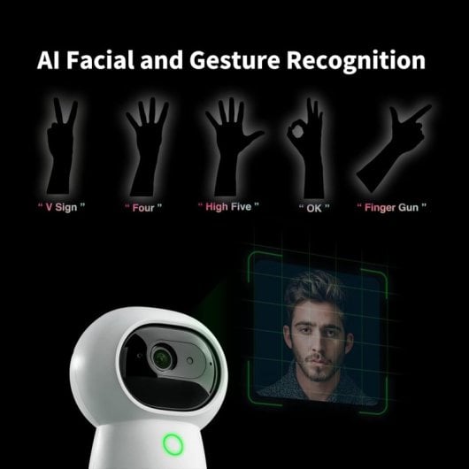 Aqara Camera Hub G3 Câmara de Segurança Inteligente 2K WiFi Zigbee 3.0 Branca
