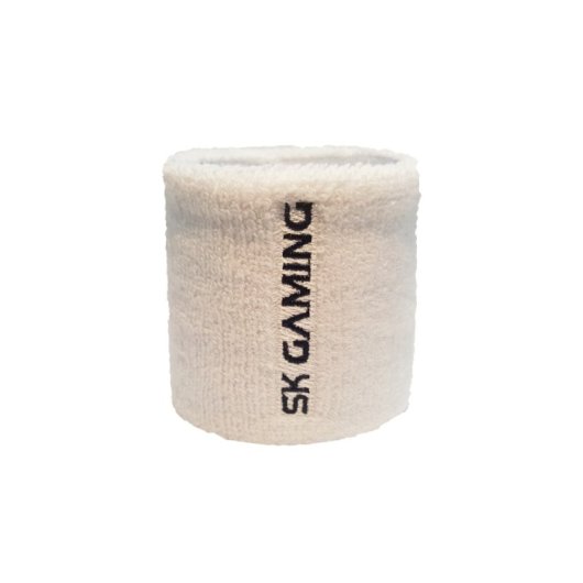 Sk Gaming Muñequera Blanco