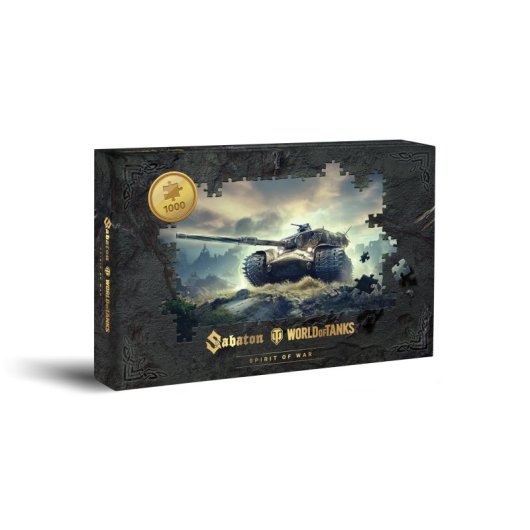 World Of Tanks X Sabaton Spirit Of War Puzzle Edição Limitada