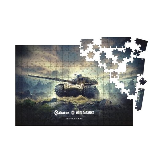 World Of Tanks X Sabaton Spirit Of War Puzzle Edição Limitada