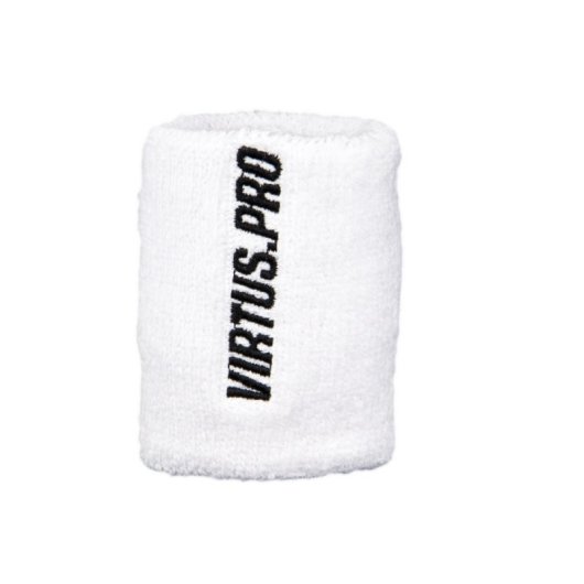 Bracelet Virtus.pro Swearband Blanc Confort Absorbant Esports