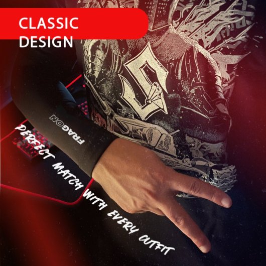 Fragon Brazalete De Juego Negro L