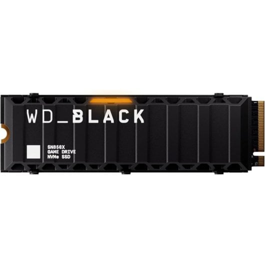 WD Black SN850X 8 TB 7300 MB/s SSD mit NVMe PCIe 4.0 M.2 Gen4 16GT/s Kühlkörper