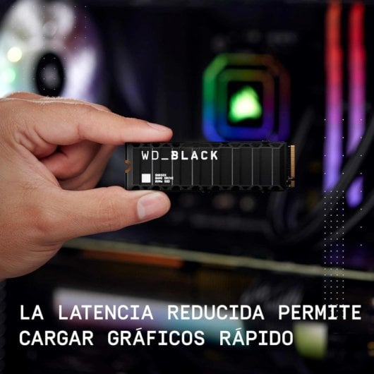 WD Black SN850X 8 TB 7300 MB/s SSD mit NVMe PCIe 4.0 M.2 Gen4 16GT/s Kühlkörper