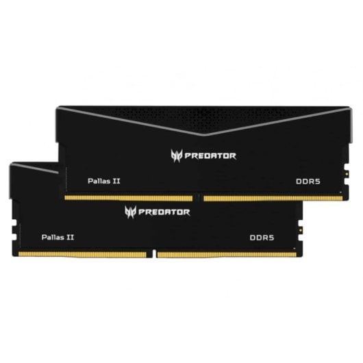 Acer Predator Pallas II DDR5 6000MHz 32GB 2x16GB CL32 Negra Intel XMP y AMD EXPO