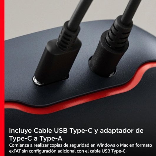 SanDisk Desk Drive 4TB SSD Externo USB-C 3.2 Gen2 1.000MB/s Preto