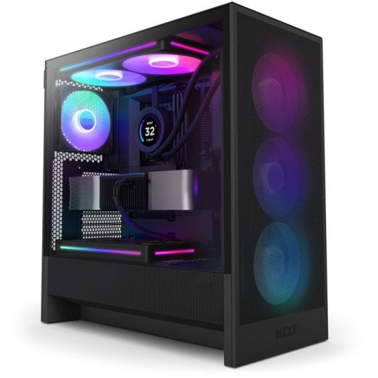 NZXT H5 Flow RGB Midi Tower Schwarz