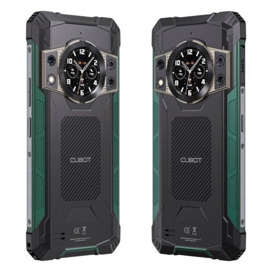 Cubot KingKong Ace 2 4G 6GB 128GB 6.56" Noir Vert