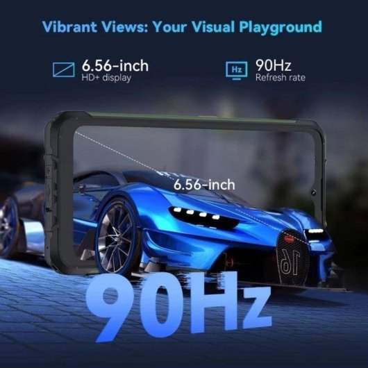 Cubot KingKong Ace 2 4G 6GB 128GB 6.56" Noir Vert