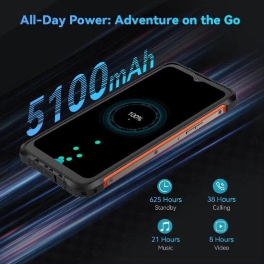 Cubot KingKong Ace 2 4G 6GB 128GB 6.56" Negro Verde