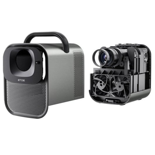 Proyector Etoe Seal Pro FullHD 1000 Lúmenes 200" LED LCD Google TV Smart Dolby Audio
