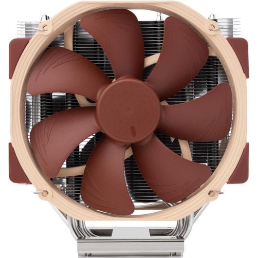 Ventilateur CPU Noctua NH-U14S TR5-SP6 pour AMD Threadripper et Epyc 6 tubes 2x140 mm marron