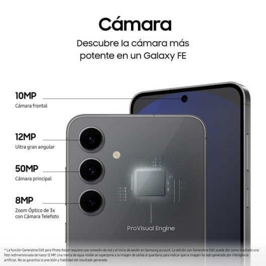 Samsung Galaxy S24 FE 5G 8GB 128GB 6.7" Graphite