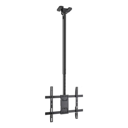 TooQ LPCE1175TSLI-XL-B Support Plafond TV/Moniteur 32 à 75" VESA 200x200 à 400x400 Max 60Kg