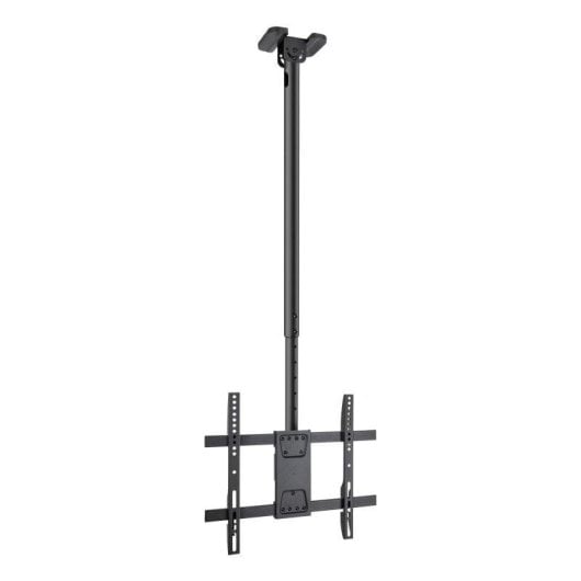 TooQ LPCE1175TSLI-XL-B Support Plafond TV/Moniteur 32 à 75" VESA 200x200 à 400x400 Max 60Kg