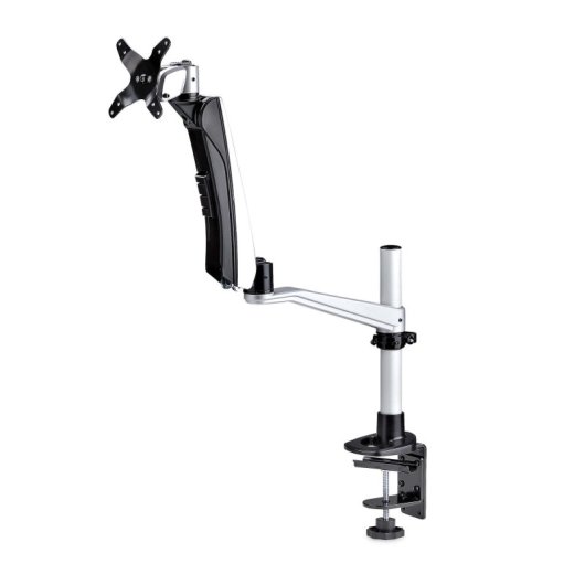 StarTech.com Support de bureau pour écran ultra-large VESA 75 x 75/100 x 100 27 pouces 16:9/30 pouces 21:9 – Œillet ou pince en C – Réglage sans outil – Bras à ressort