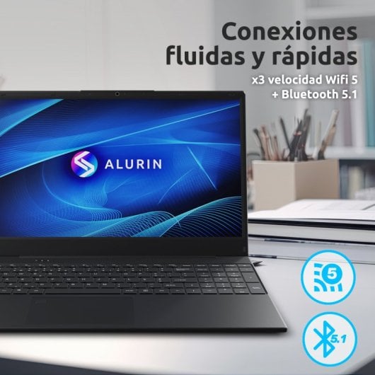 Alurin Flex Advance AMD Ryzen 7 5825U/16GB/1TB SSD/15.6" Teclado Portugués