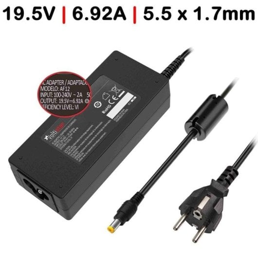 Carregador para Portátil Voltistar Acer Aspire V5-591G 135W Preto