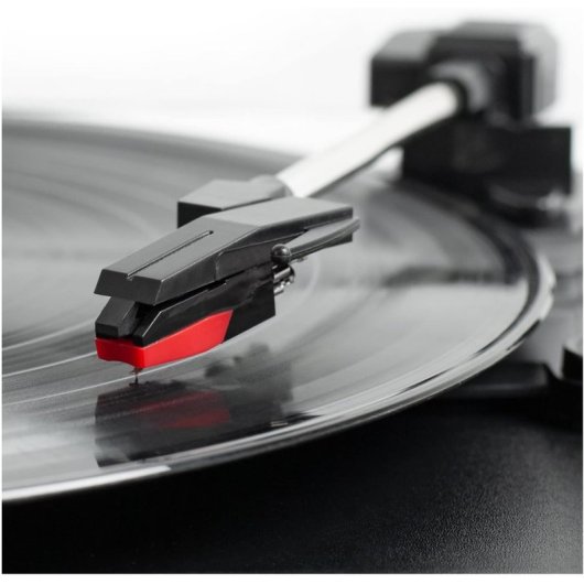 Tocadiscos Victrola Journy+ Bluetooth Trasmissione Cinghia Altoparlanti Integrati Nero