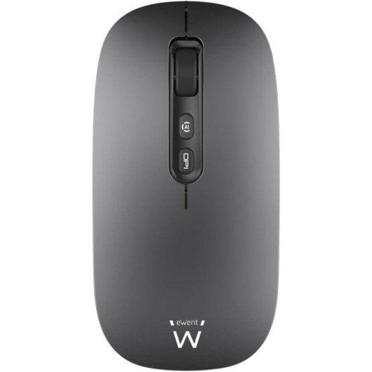 Ratón Ewent EW3207 Inalámbrico Bluetooth 1600 DPI Negro Recargable Copilot
